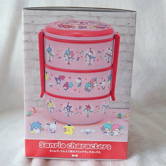 Sanrio Characters - Candyland 3-Level Picnic Lunch Box - Picture 4 of 6